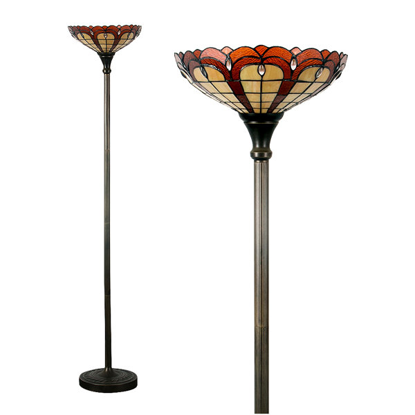 Wayfair stained on sale glass lamps